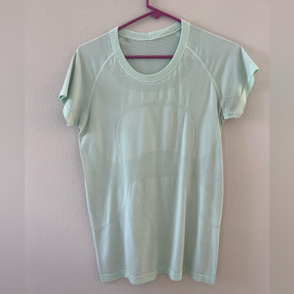 Lululemon Swiftly Tech Short Sleeve Top, mint green